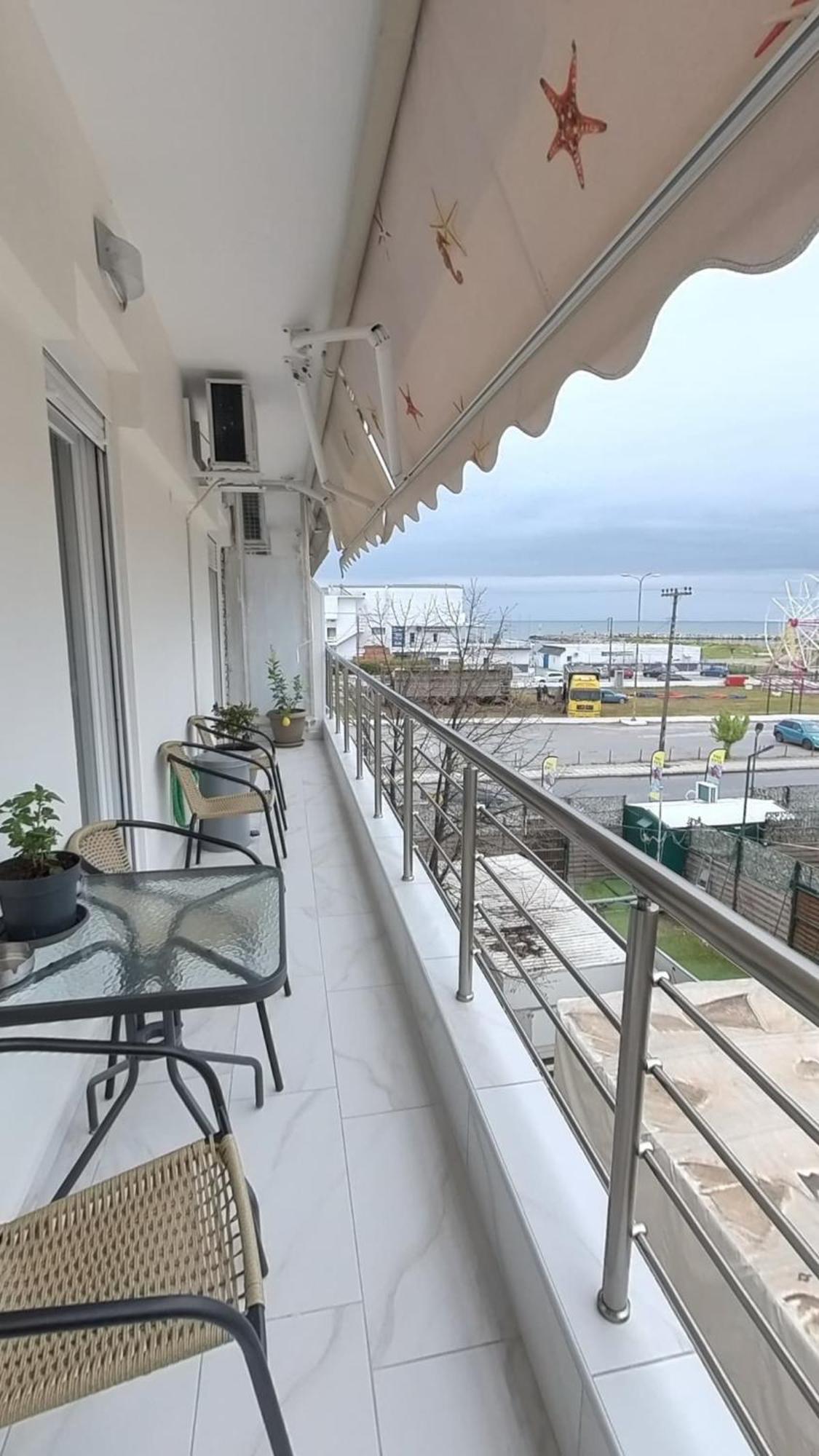 Cozy Sea View Apartment In Paralia Esterno foto