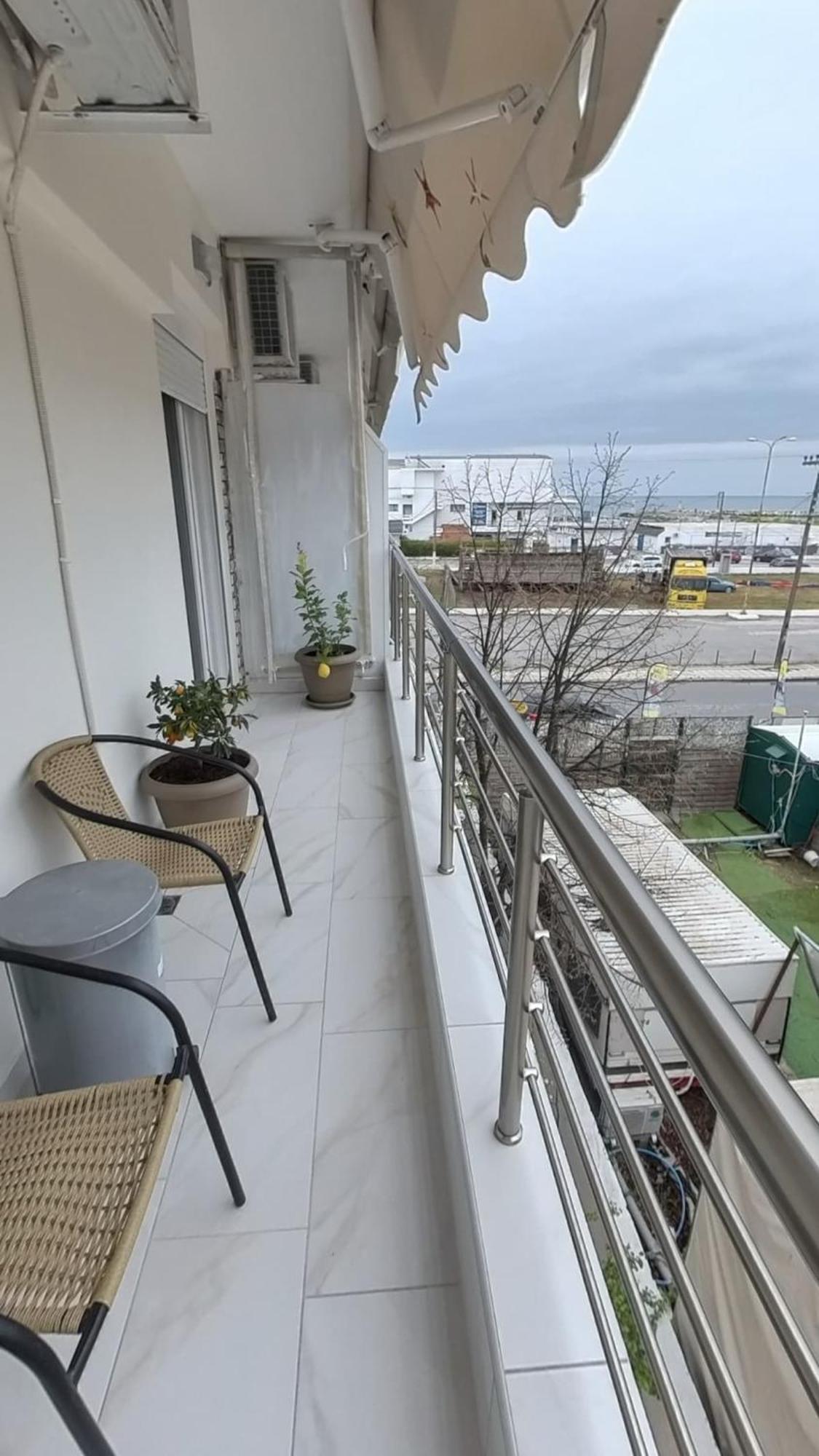 Cozy Sea View Apartment In Paralia Esterno foto